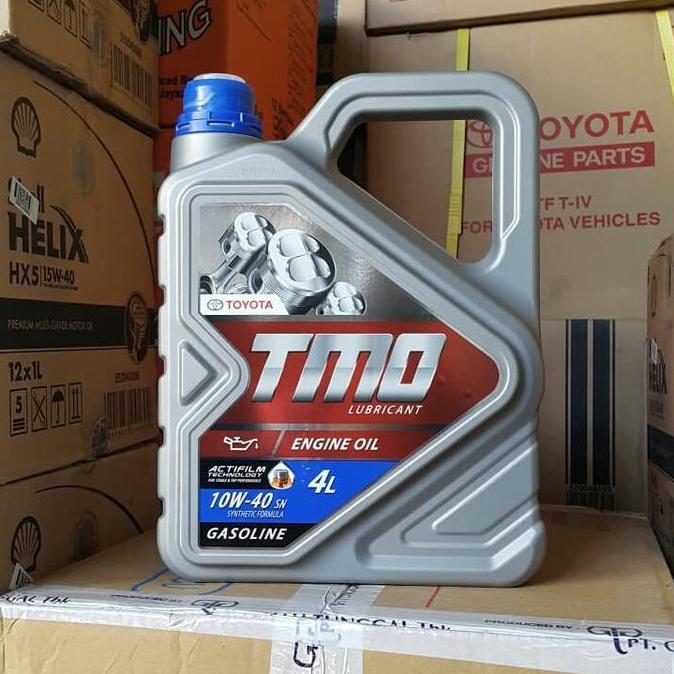 BEBAS ONGKIR - OLI MESIN MOBIL BENSIN TOYOTA MOTOR OIL / TMO 4 LITER