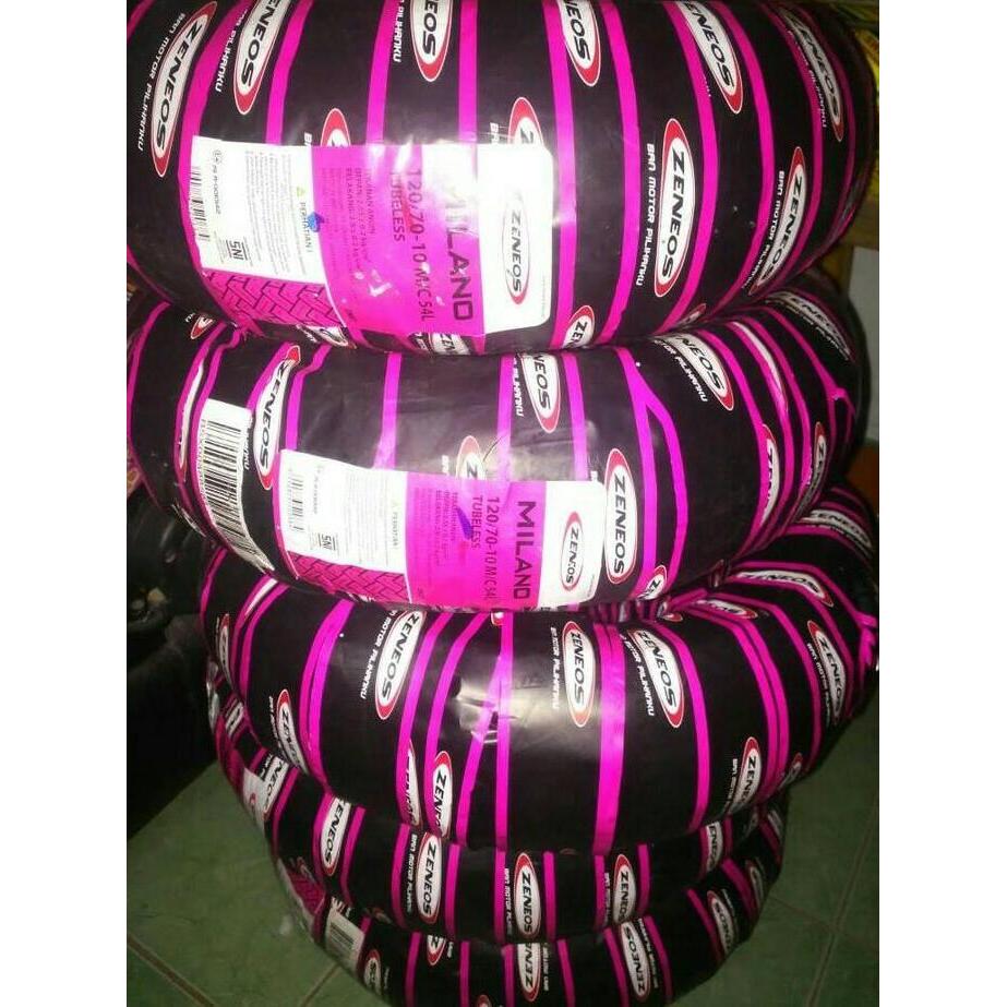 BAN VESPA MATIC 120/70-10 ZENEOS MILANO