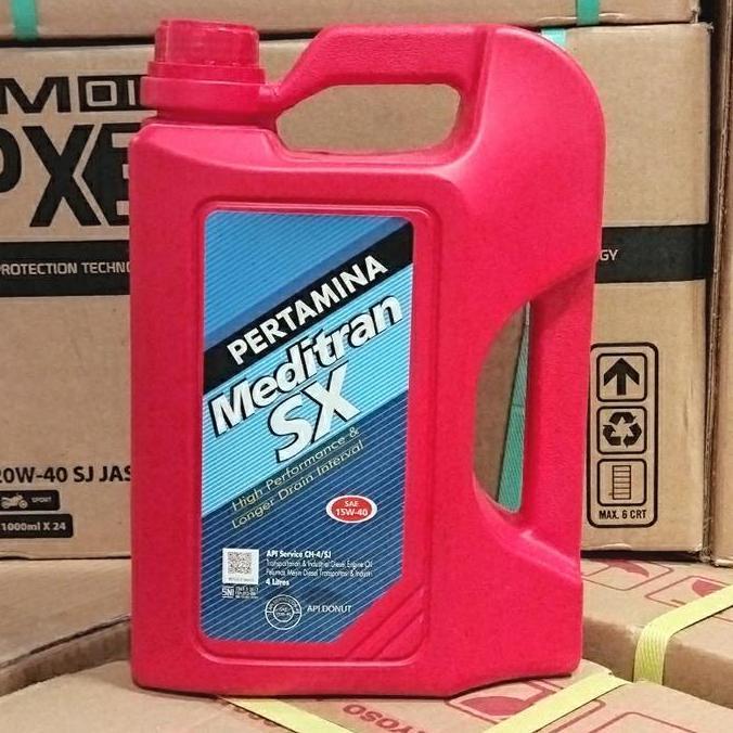 OLI MESIN MOBIL DIESEL PERTAMINA MEDITRAN SX 4 LITER