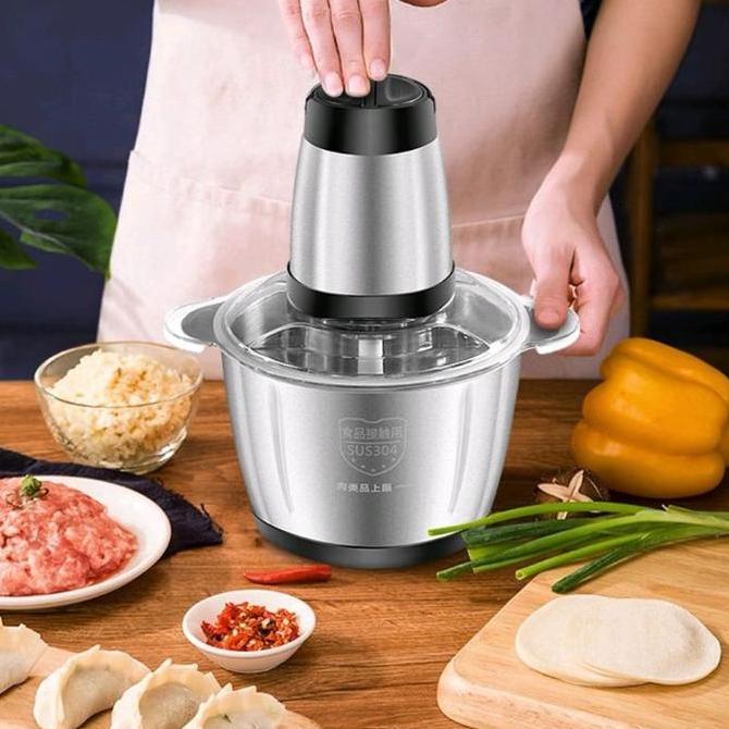 Chopper Blender Daging Stainless Meat Grinder Chopper Stainless
