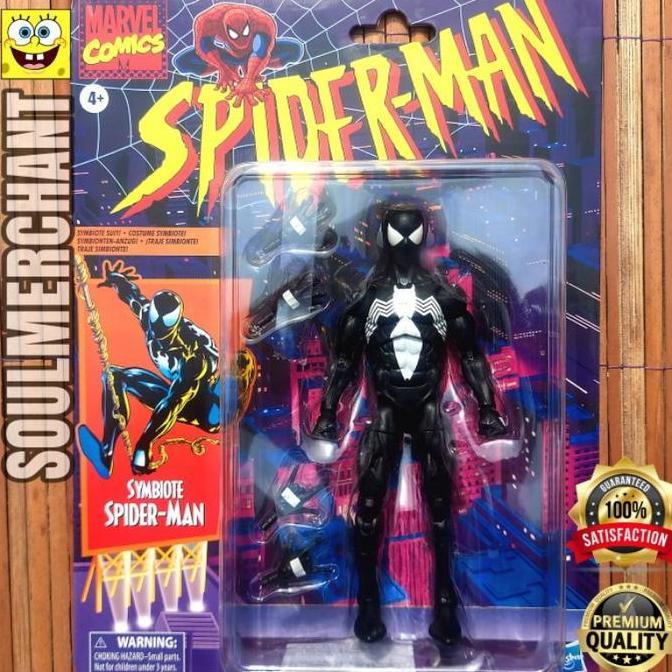 Marvel Legends Spiderman Symbiote Retro Venom Original Hasbro