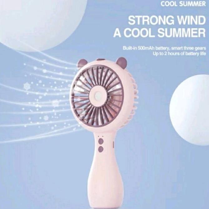 Kipas Angin Mini Nano Spray Portable Cute Spray Fan Portable Usb