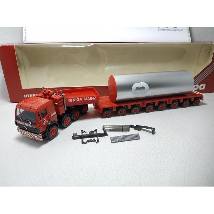 Promo Herpa Mercedes Truck Riga Mainz HO Scale 1/87 Diskon