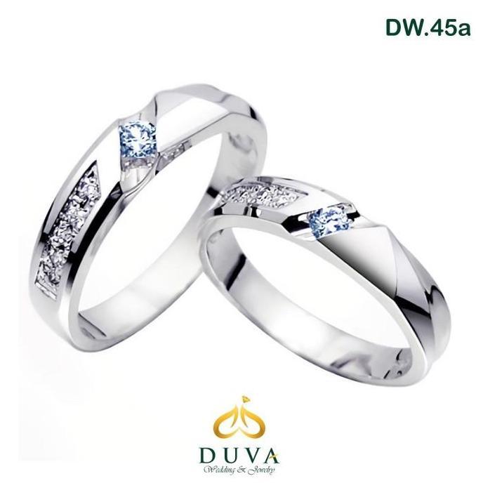 Cincin Kawin Nikah Tunangan Perak Couple DW.45a