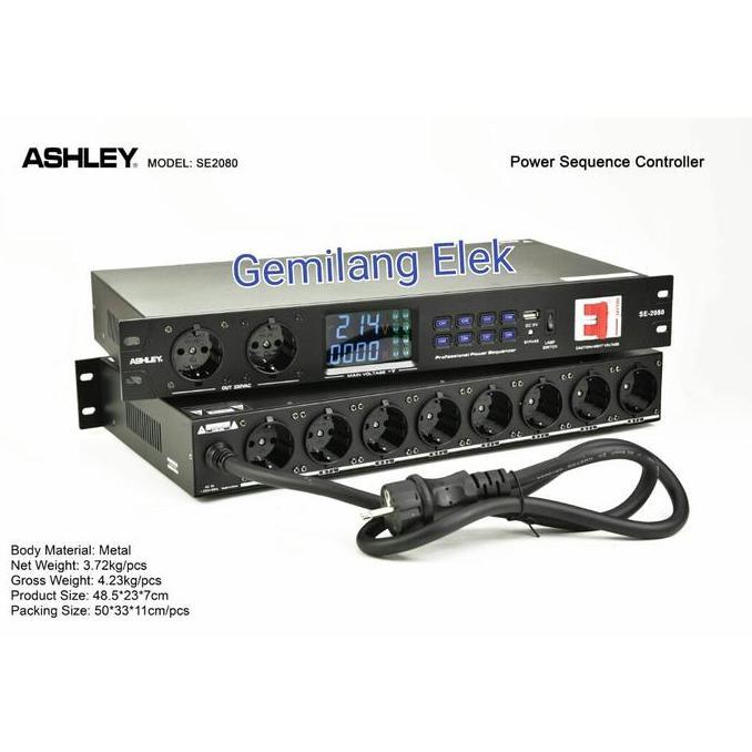 Power Sequencer Controller ASHLEY SE 2080 Original