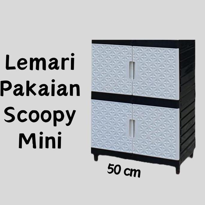 Lemari Pakaian Plastik / Lemari Minimalis Serbagun / Lemari Baju (Furniture)