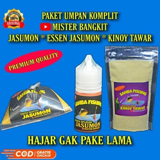 Paket Essen Jasumon Dan Umpan Jasumon Mister Bangkit Allshop