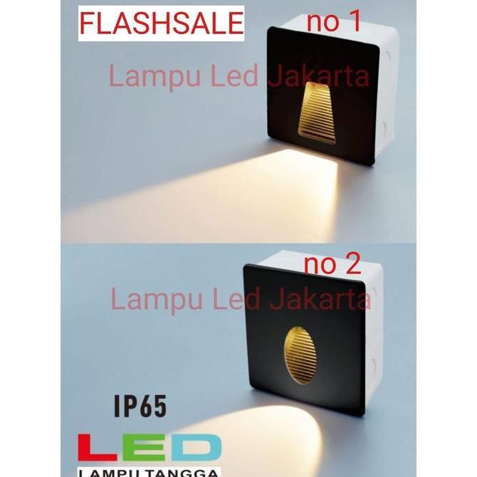 lampu anak tangga 3watt LED. lampu step tangga 3w. lampu tangga 3watt ready