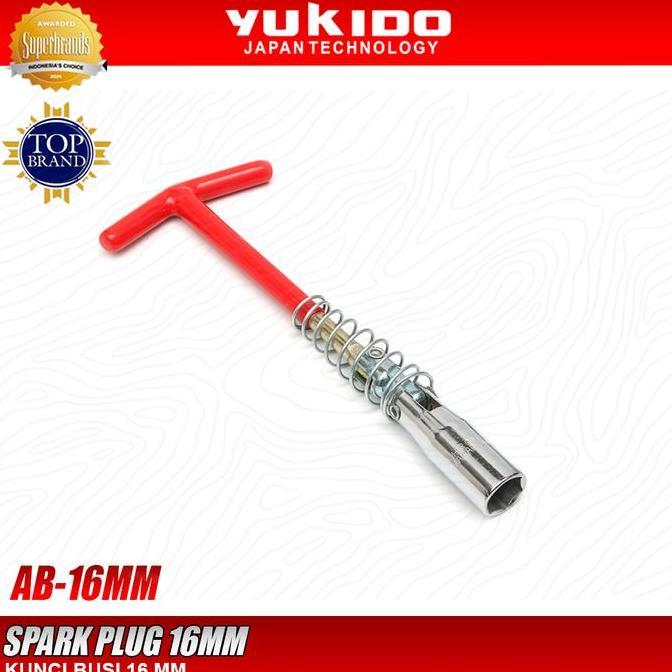 Kunci Busi Motor YUKIDO Kunci Busi 16mm 21mm Spark Plug T Socket full set original