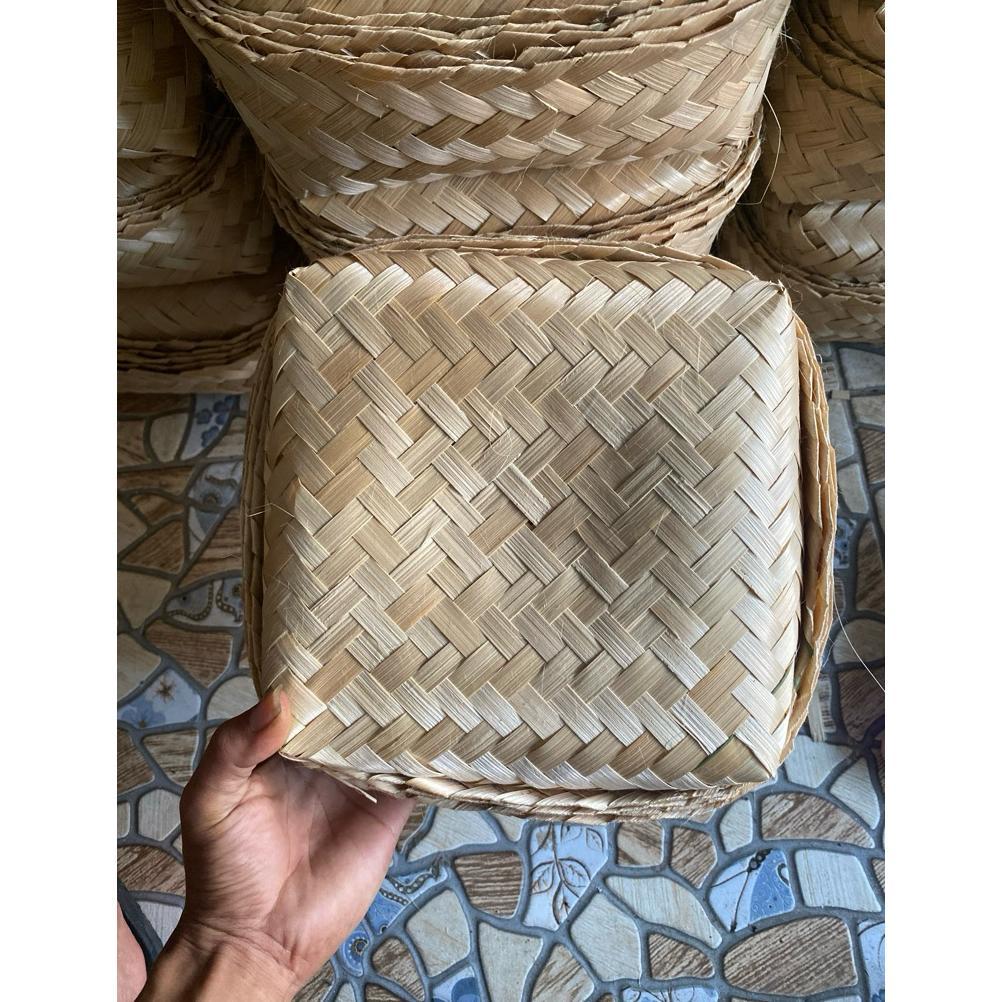 Besek Bambu 20X20 Besek Nasi Dll