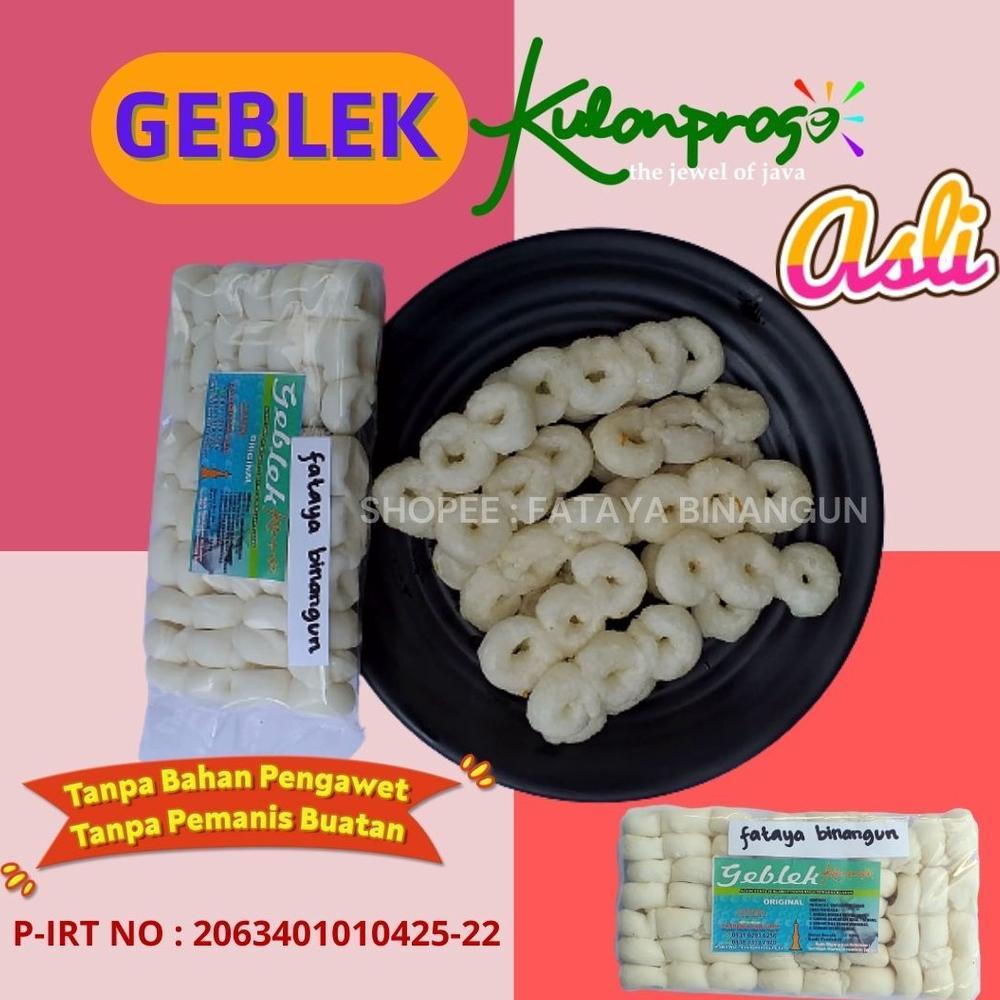 Geblek Kulon Progo Asli Jogja Gebleg Geplek Makanan Khas Tradisional Kulonprogo Pati Ketela Singkong