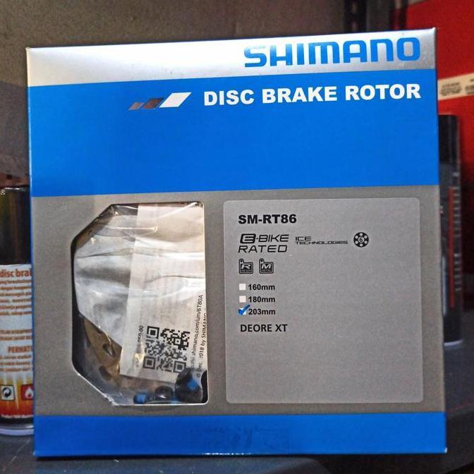 Rotor Shimano XT RT86 203 mm - 8 Inch - Ice Tech