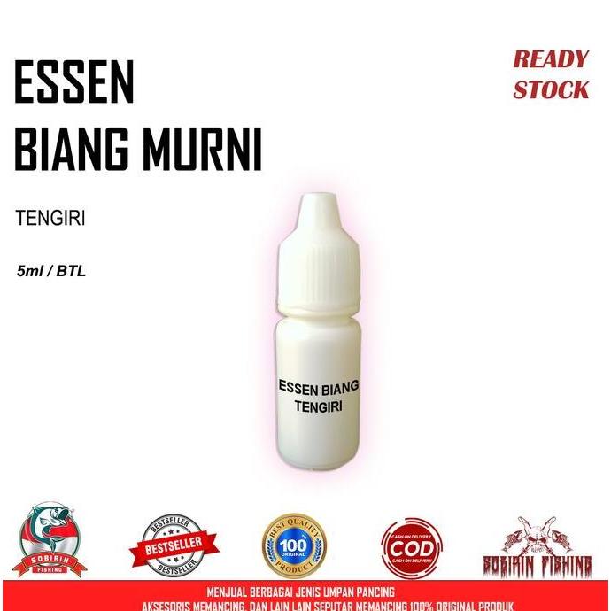Essen Biang Tengiri 5Ml - Essen Ikan Mas Biang Murni Allshop