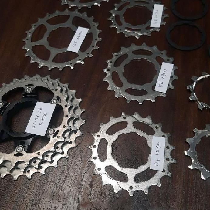 Shimano Cassette Cog Lockring Spacer 105 R7000 & HG700 11 Speed - Cog Shimano R7000 & HG700 11 Speed