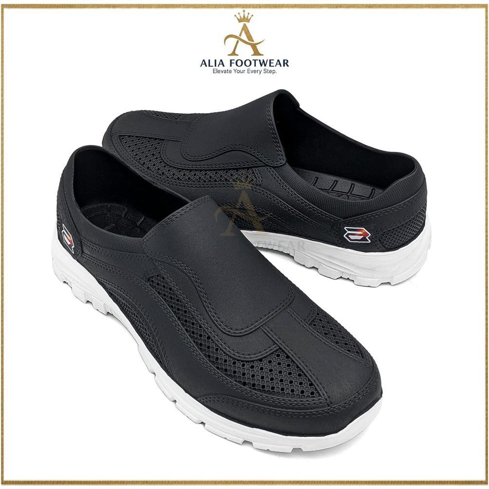 100% Aman Alia Footwear - Sepatu Slip On Uk 39 - 44 / Sepatu Kerja Simple Anti Slip / Sepatu Pria De