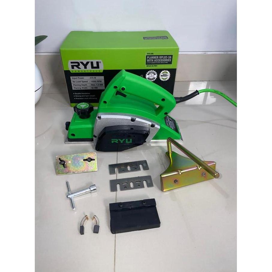 AF-ABRPL MESIN Serut Kayu Ketam Kayu Planner RYU Free Mata Serut kayu cadangan Siap pakai original