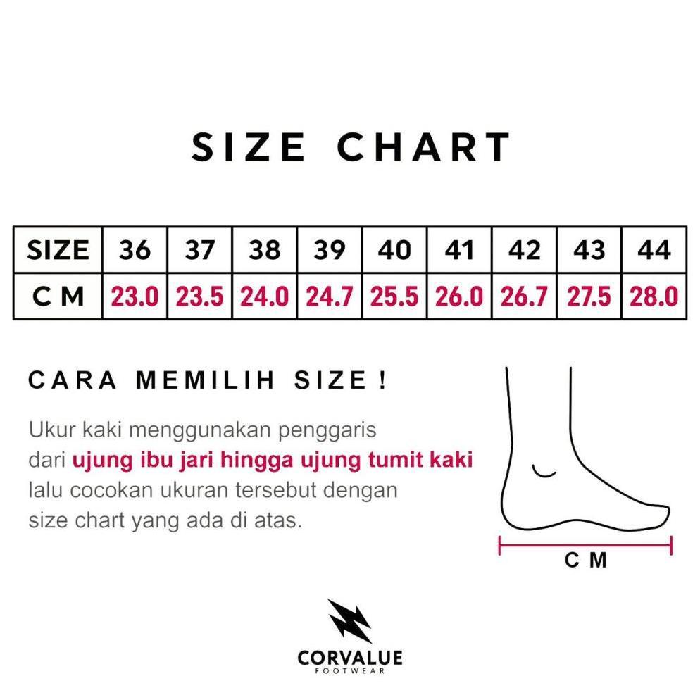 CUCI GUDANG CORVALUE - SEPATU SNEAKERS KASUAL CORVALUE FOOTWEAR PRIA WANITA HIRATSUKA BW ORIGINAL