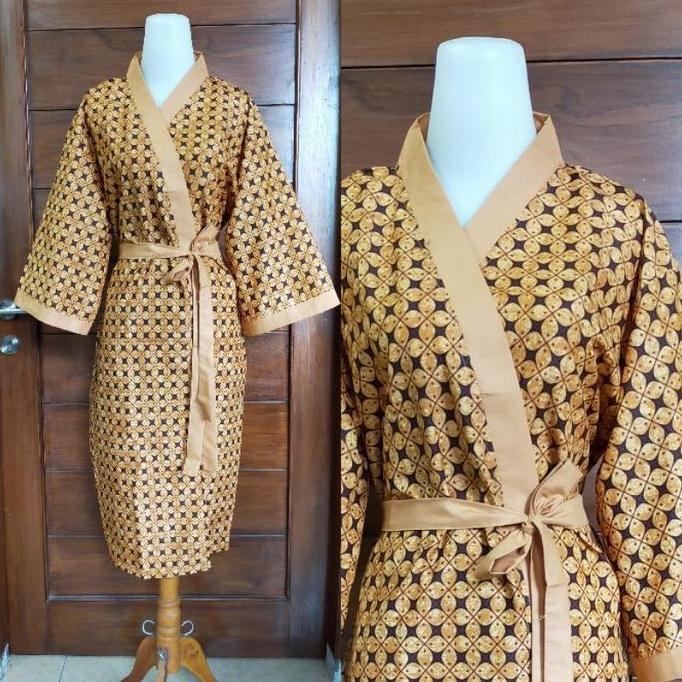 Kimono Mandi/Bathrobe/Spa Batik Premium Pria Wanita Free Size