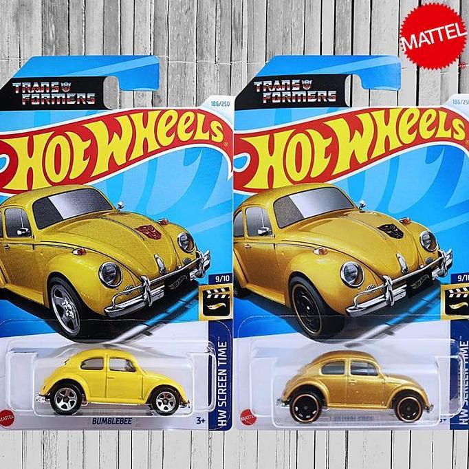 HOTWHEELS TRANSFORMERS BUMBLEBEE KUNING VW VOLKSWAGEN BEETLE CLASSIC