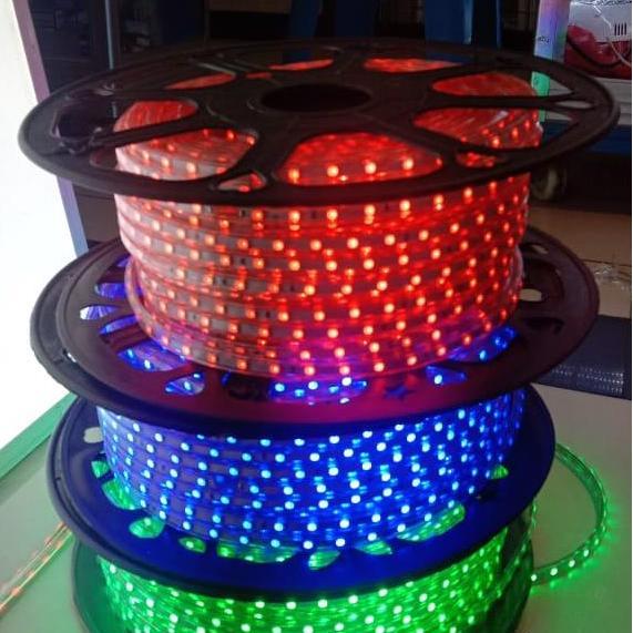 Lampu Led selang 5050 100meter. Lampu selang 1roll : 100meter ready