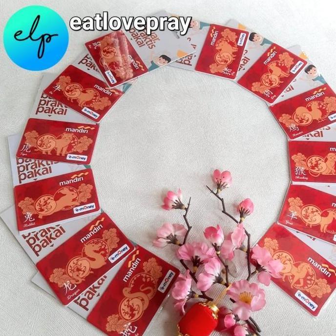 KARTU eMoney eToll ORIGINAL LIMITED MANDIRI SHIO / E Money E Toll SHIO