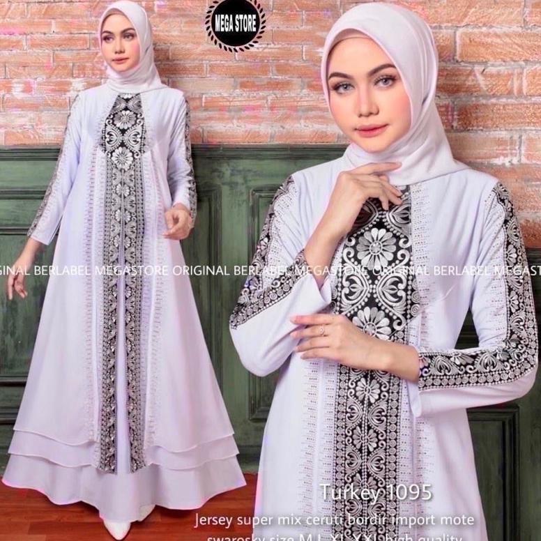 bestpromo gamis turkey 1062 turkey 3410 hawa #135 dress busana muslimah by original mega store farzo