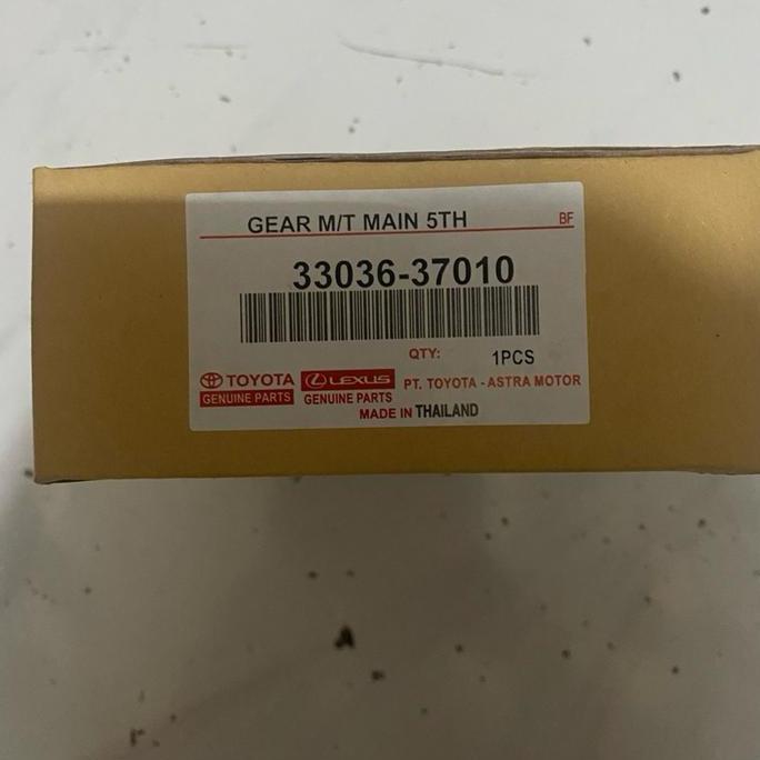 GIGI 5 TOYOTA DYNA HT125 GEAR 5TH DYNA HT125 33036-37010 GRADE