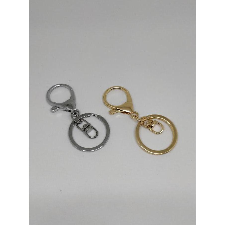 OISHION Keychain Ring + Lobster Clasp (Ring Gantungan Kunci + Kokot Udang)