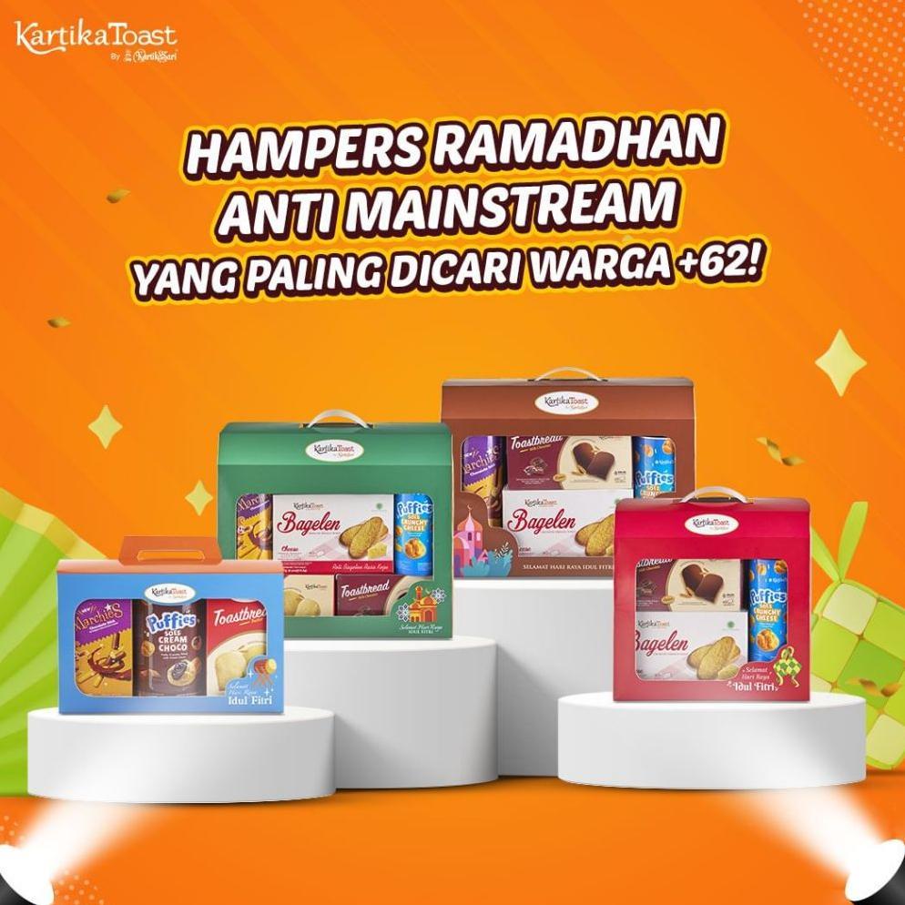 Hampers Kartika Sari Toast Paket Parsel Lebaran Natal Tahun Baru Imlek Hadiah 5s 3s Mini pack