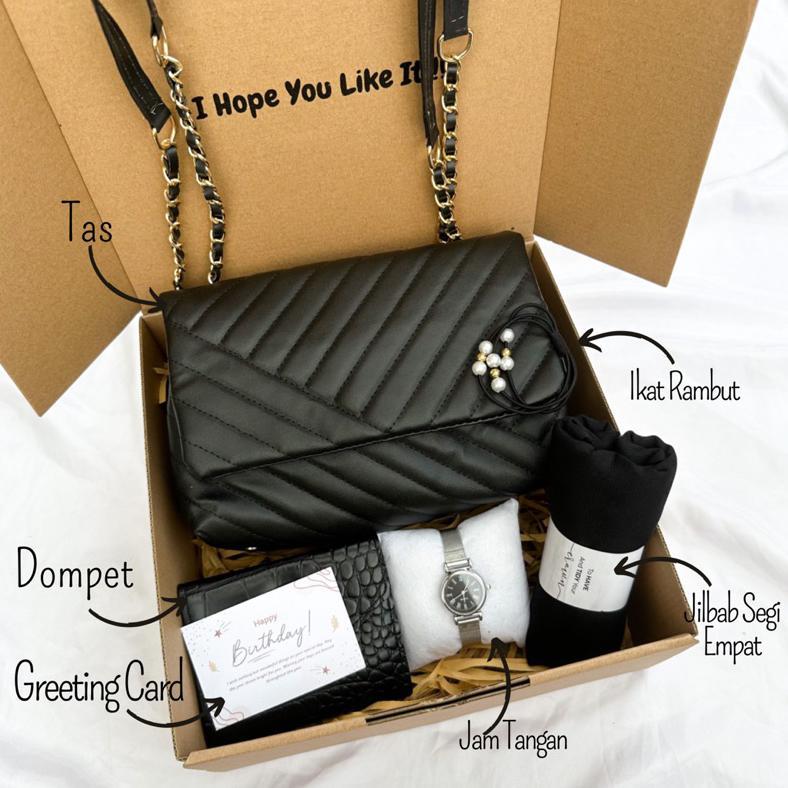[A8884]HAMPERS GIFT BOX MAURA BAG/KADO ULANG TAHUN PACAR/KADO AYANG/KADO ANNIVERSARY/KADO VALENTINE/