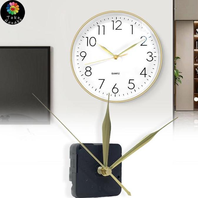 GHURDI Mesin Jam Dinding Seiko Original/Mesin Jam Dinding Quartz/Mesin Jam Dinding Sweep/Mesin Jam D