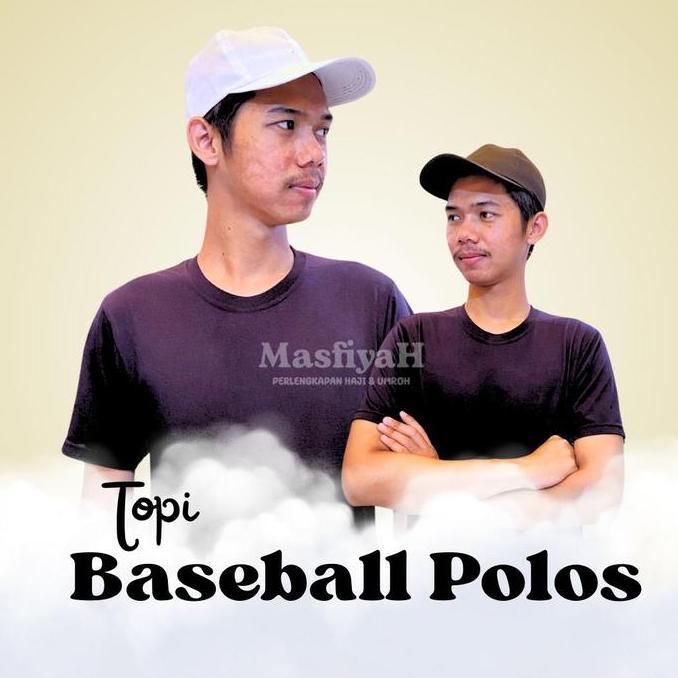 OISHION TOPI BASEBALL POLOS TOPI CASUAL TOPI HIKING TOPI PANTAI TOPI HITAM POLOS TOPI PUTIH POLOS TM