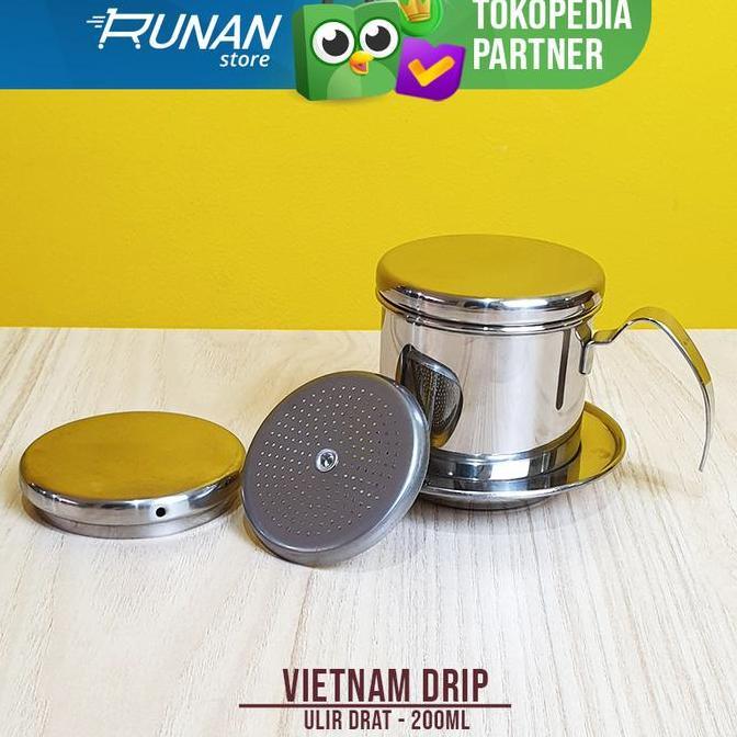 Vietnam Drip Sekrup Coffee Drip 200Ml Saringan Kopi Vietnam Drat
