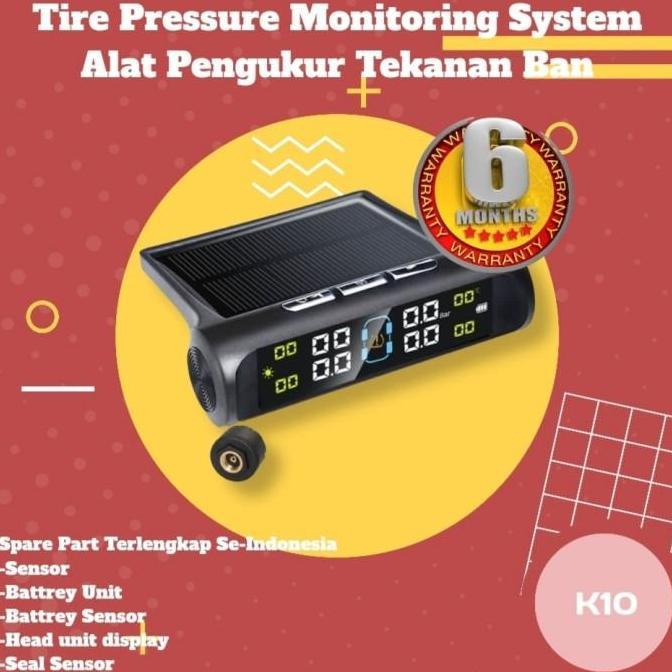 TPMS Monitor Pengukur Tekanan Angin Ban Mobil