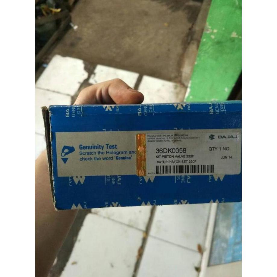 Vakum Pulsar 220 Piston Karburator Komplit Original Terbatas