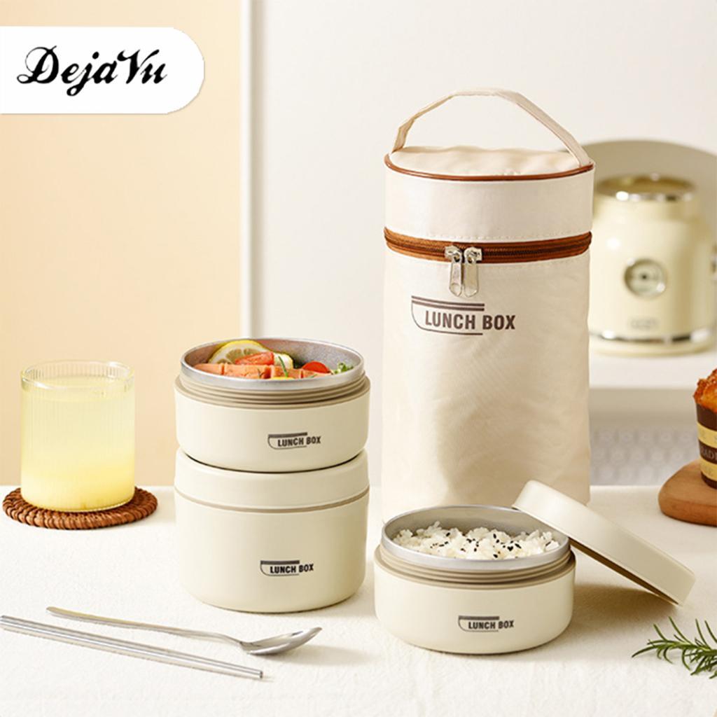 Dejavu Termos Sup Makanan Kotak Bekal Nasi Tahan Panas Tempat Bekal Makan Lunch Box Hmb106