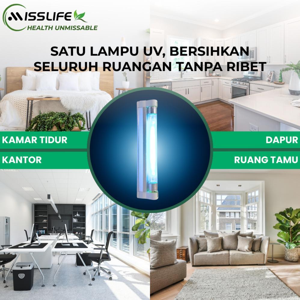 CUCI GUDANG Miss Life Pembersih Udara Lampu UV One Home Air Purifier UV Light Sterilisasi, desinfeks