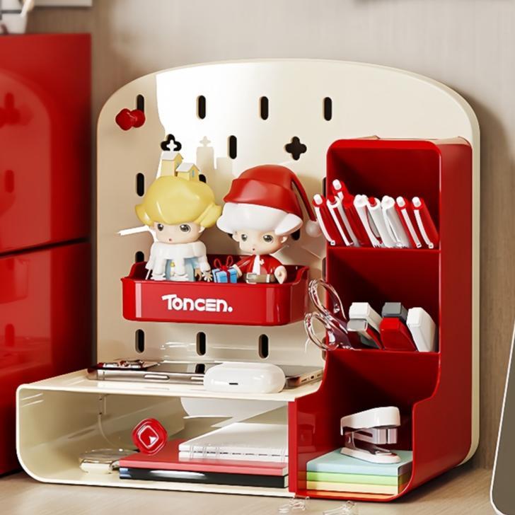 Pegboard Desktop Storage No-Drill Plastik Diy Pegboard  Mulri Functional Waterproof Vertical Storage