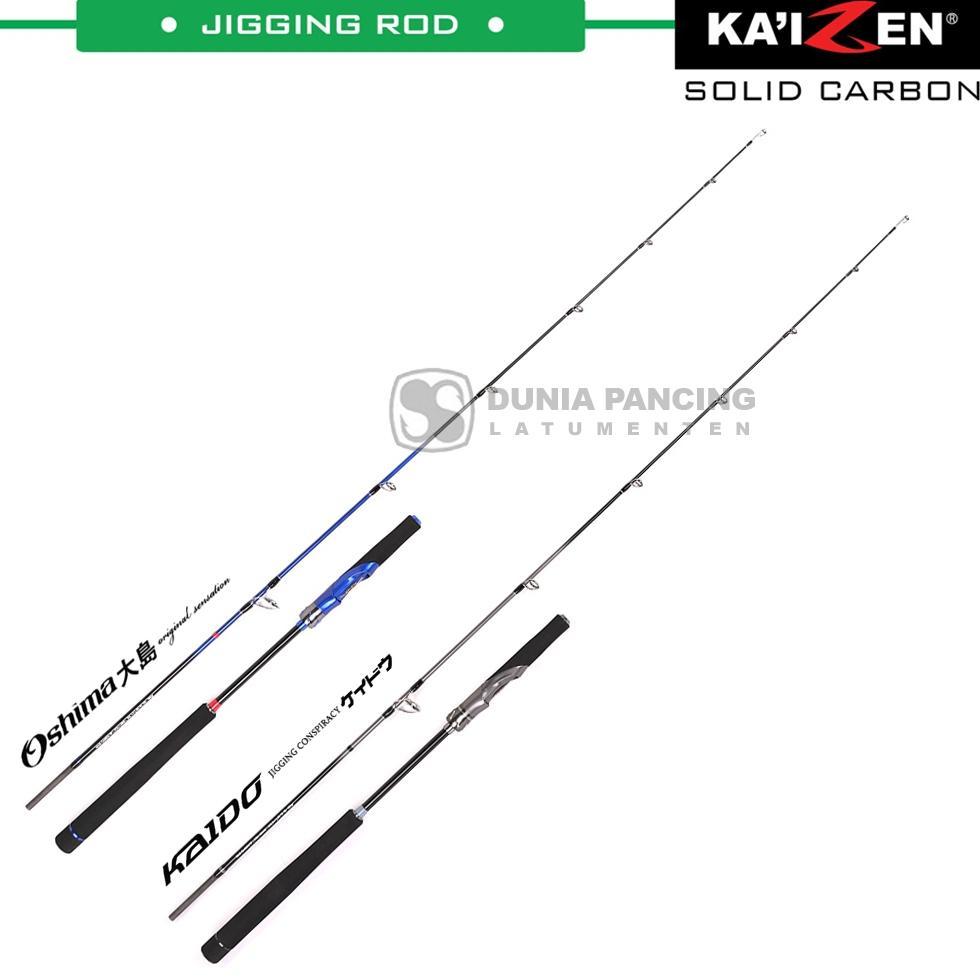 Joran Jigging KAIZEN OSHIMA | KAIDO | Solid Carbon | Joran Laut | Saltwater | Joran Carbon Solid