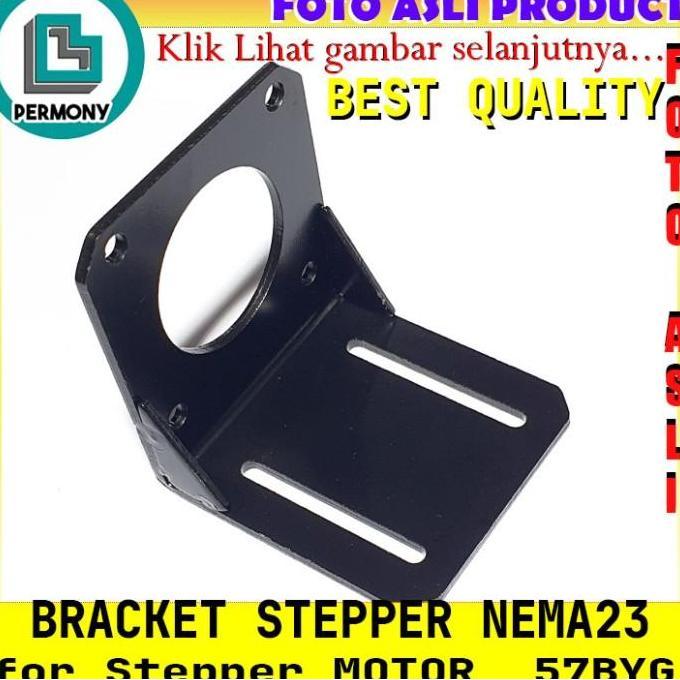 Bracket Nema23 Stepper Motor Holder Dudukan 57 BYG