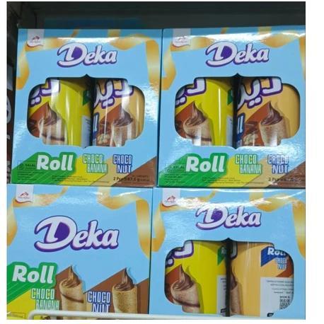 Deka wafer roll isi 2 x 75gr SPC edition paket lebaran
