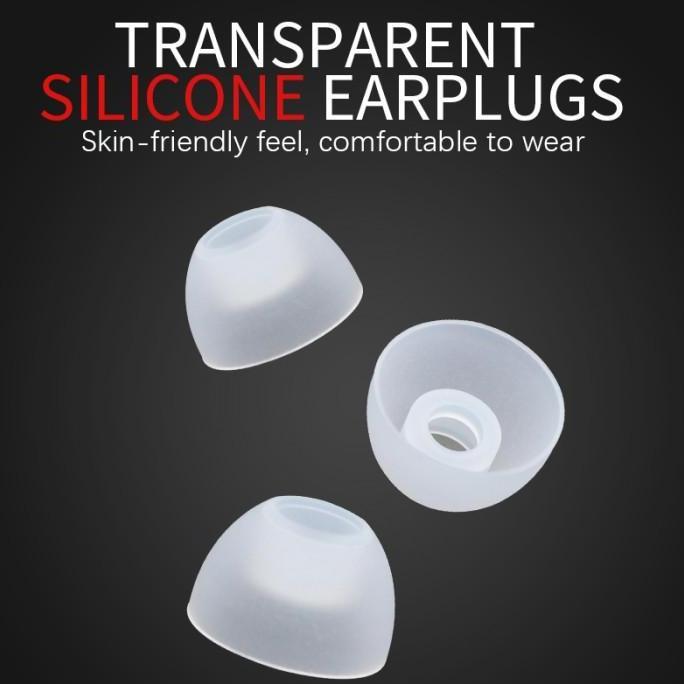 KZ Transparent Silicone Eartips for TWS