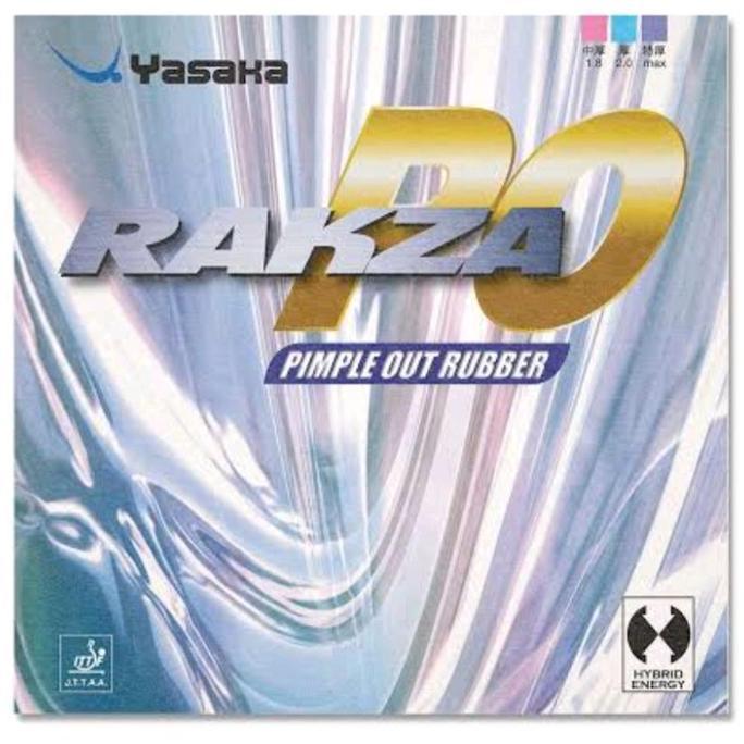Yasaka Rakza PO karet pingpong tenis meja bintik pendek/serang