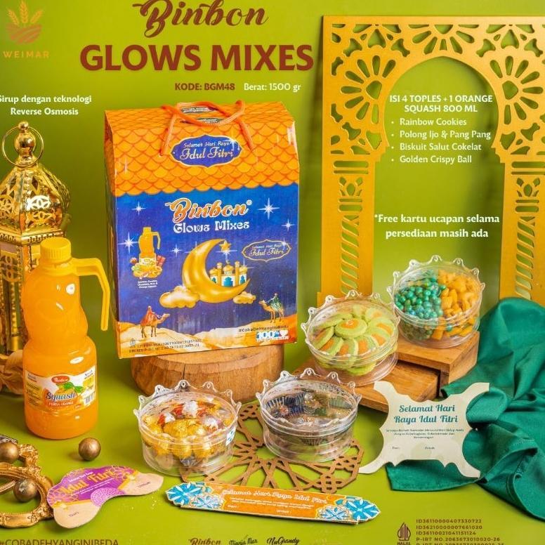 Parcel/Hampers Lebaran Binbon Madani Glow Mixes