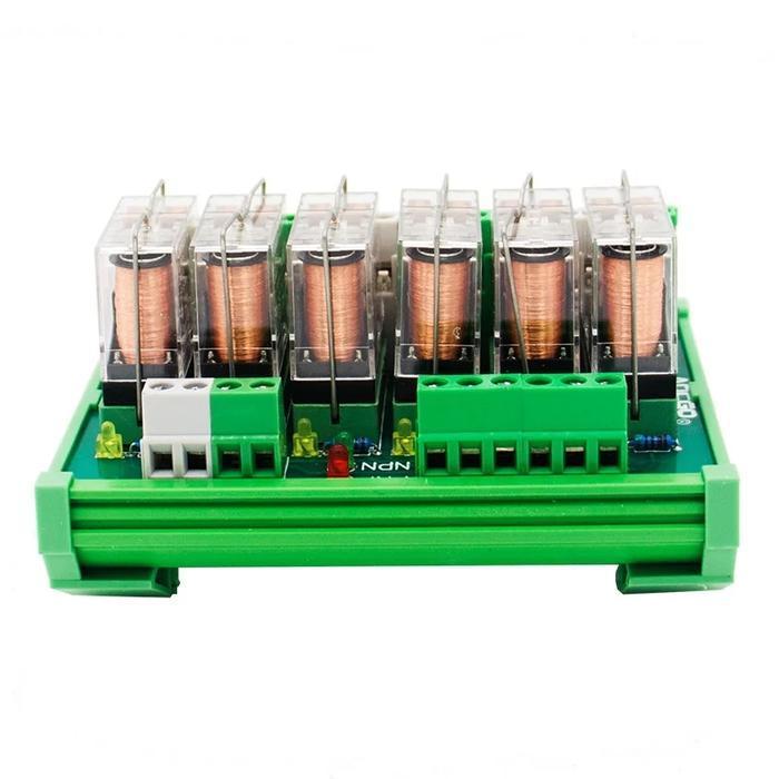 Terminal Relay Dpdt 6 Channel Omron New Stok
