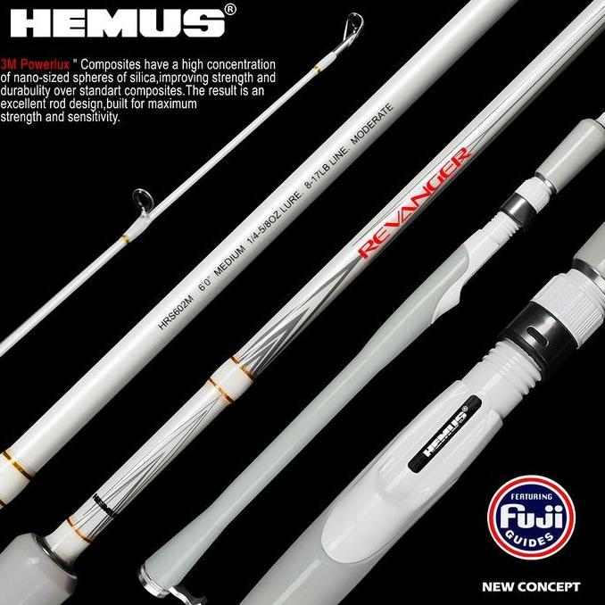 TERBARU - Joran Pancing HEMUS REVANGER 602M FUJI NEW CONCEPT