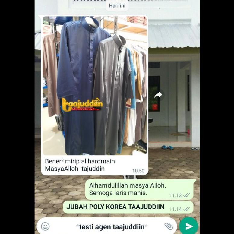 Big Sale Jubah Gamis Pria Dewasa Polyster Korea Style Saudi Import Kancing Premium Exclusive Polyest