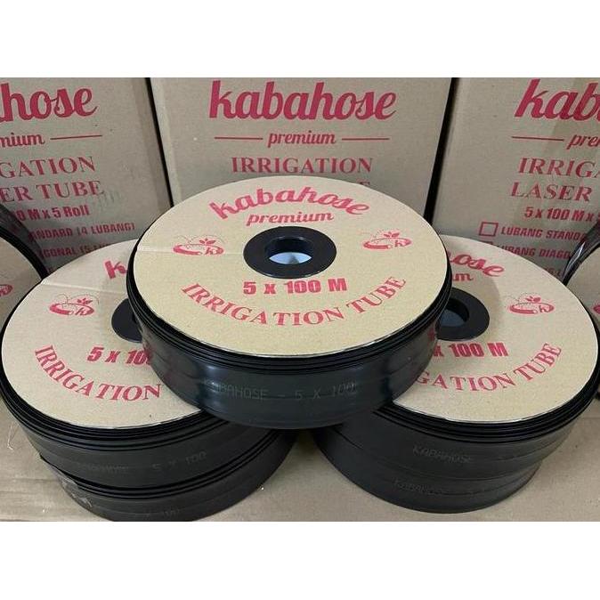 Selang Kabahose plastik/irigasi/ drip/PE 5 cm( untuk pipa 1 " inch )