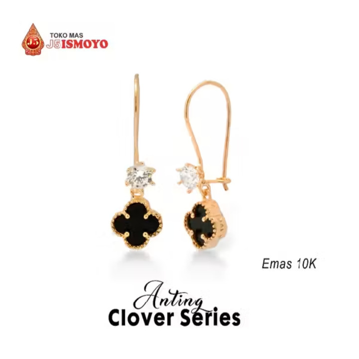 Anting Emas Asli Bersurat J5 Ismoyo