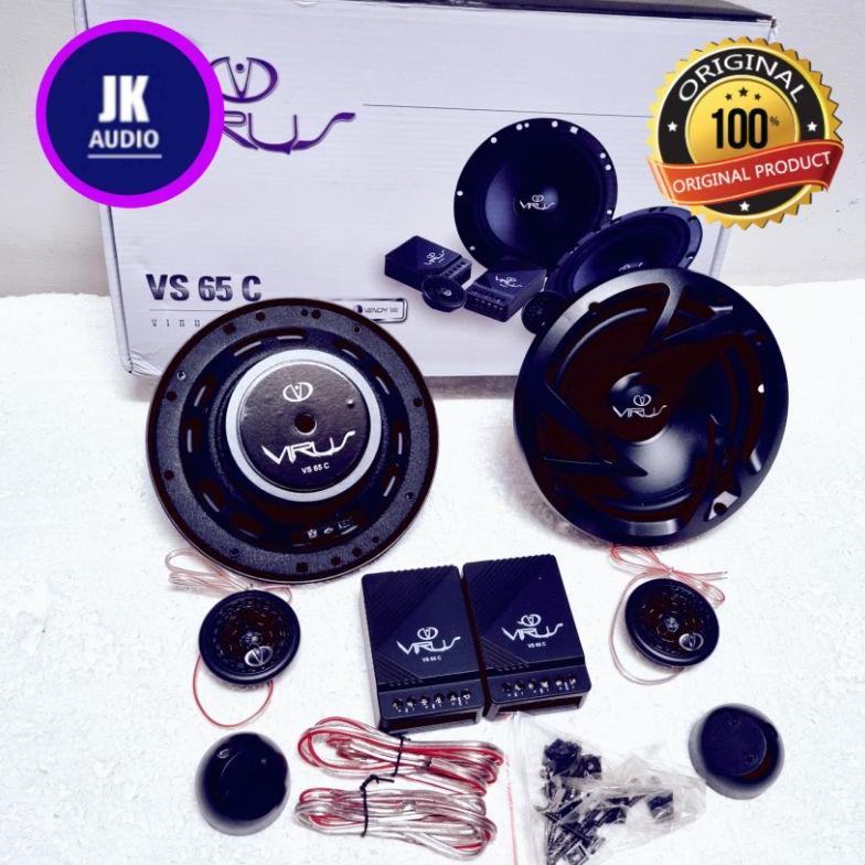 BESTPROMO Speaker Split Venom Virus VS65C Speaker Component 6 inch Series